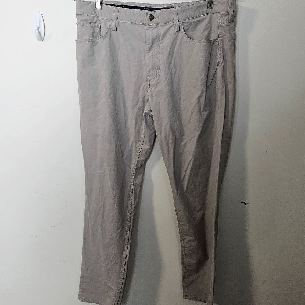 Vineyard Vines On The Go Pants 1P001052 Men's Tan Size 34 by 30